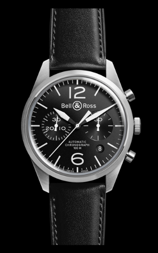 Bell & Ross BR 126 Vintage BRV 126 Original Black Watch - Click Image to Close